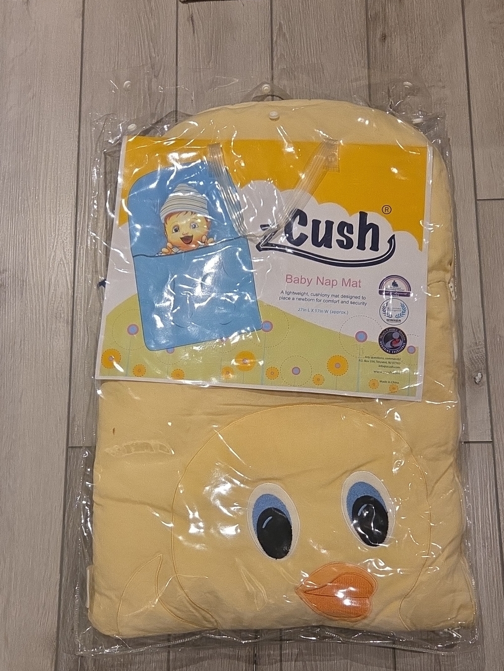Baby Nap Mat - Yellow Duck Infant Nap Mat